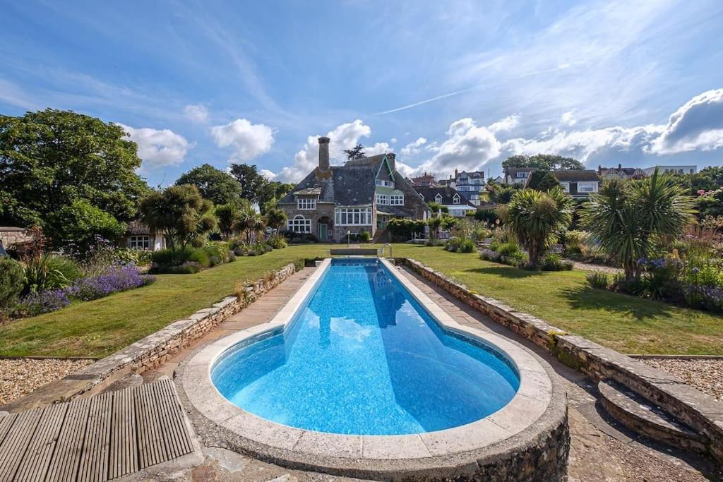 The Beach House-Devon- On The Beach- Sleeps 20 Villa Exmouth Exterior foto