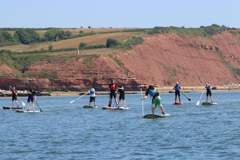The Beach House-Devon- On The Beach- Sleeps 20 Villa Exmouth Exterior foto