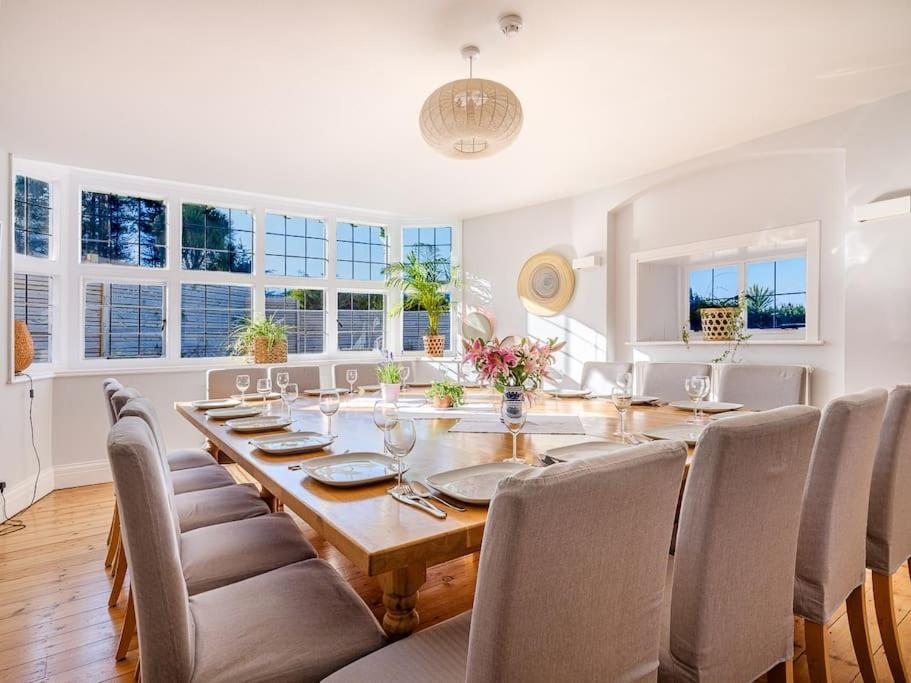 The Beach House-Devon- On The Beach- Sleeps 20 Villa Exmouth Exterior foto